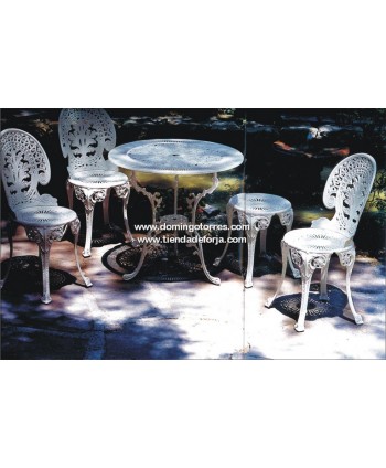 Mesa, silla y taburete de aluminio MSE-10 MSE-11 MSE-12