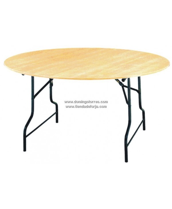 Tableros de mesa (hostelería, madera, redondos)