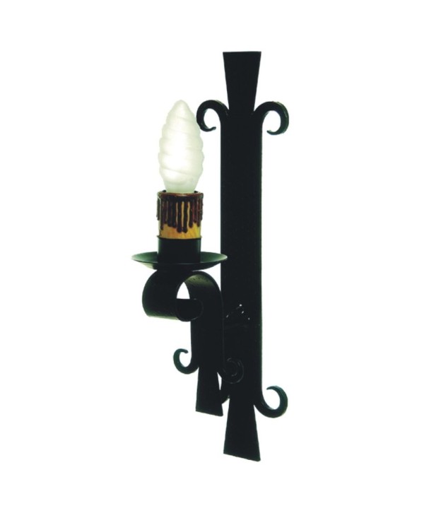 A-19 Aplique de forja con diseño clásico