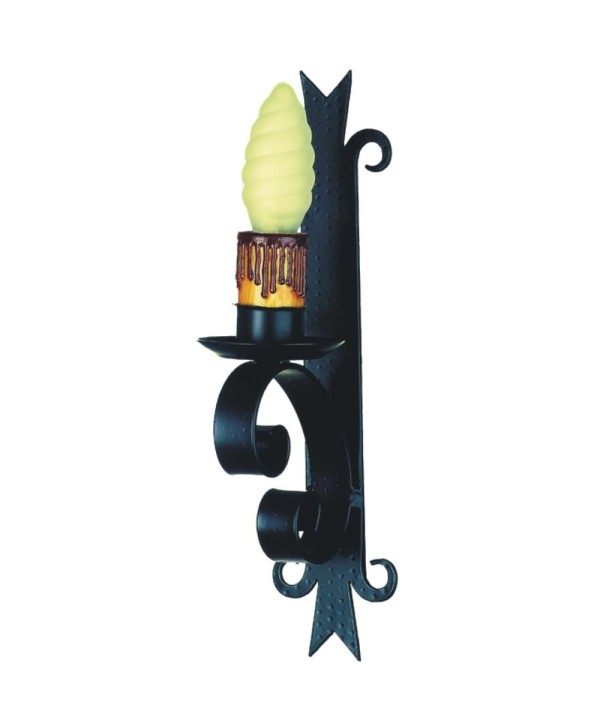 A-20 Aplique con 1 luz muy vendido de forja