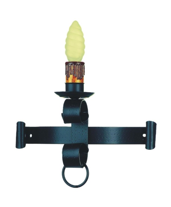 A-23 Aplique sencillo decorado con anilla de hierro