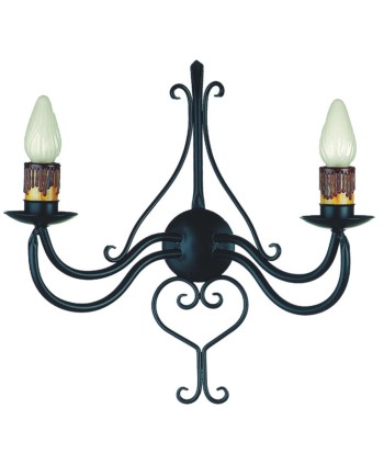 Aplique de forja forma de araña A-32