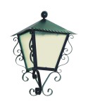 F-48 Farol medio para terrazas de hierro forjado