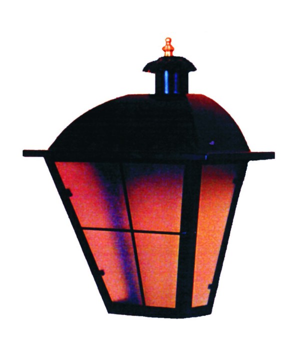 F-104 Farol medio con diseño sencillo y cruz de hierro