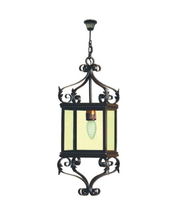 F-161 Farol grande sin tejado con hojas de hierro