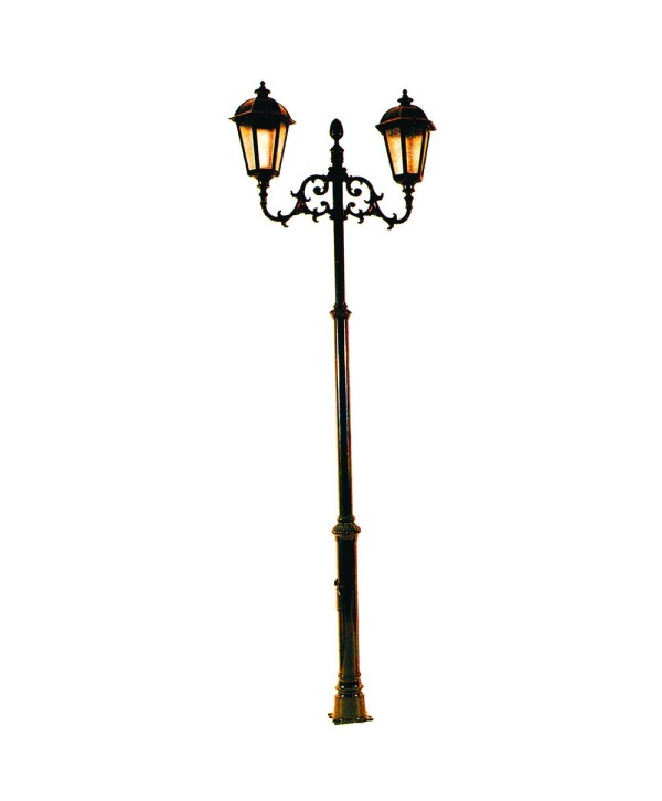 FA-9 Farola con varias cabezas de aluminio