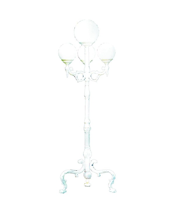 FA-22 Farola con columna de aluminio para terrazas