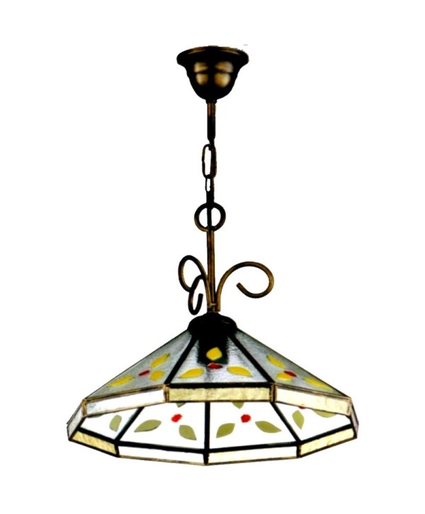 FG-7 Lámpara granadina con pétalos amarillos