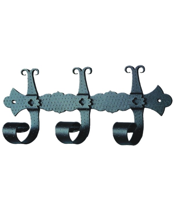 PE-10 Percha pared para casa rural de forja