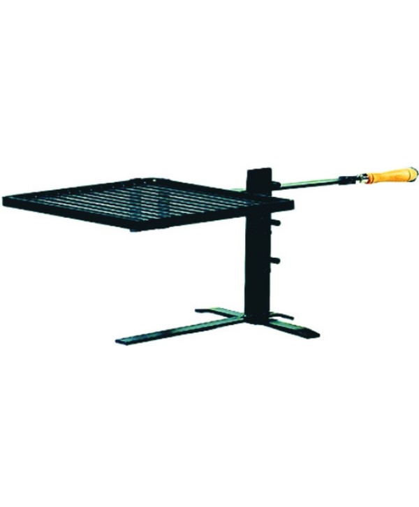 PAR-1 Parrillas con soporte de hierro forjado