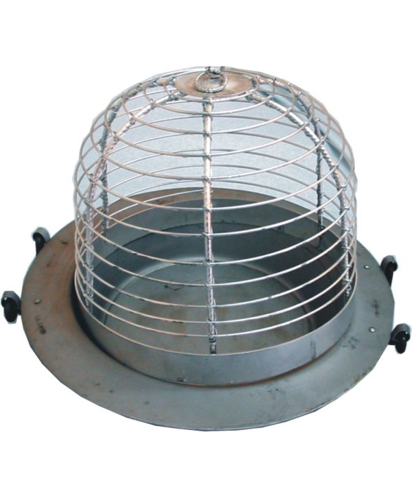 UC-14 Brasero con alambrera de hierro para lumbres