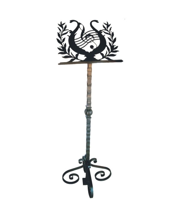 AV-11 Atril con dibujo musical de forja artística