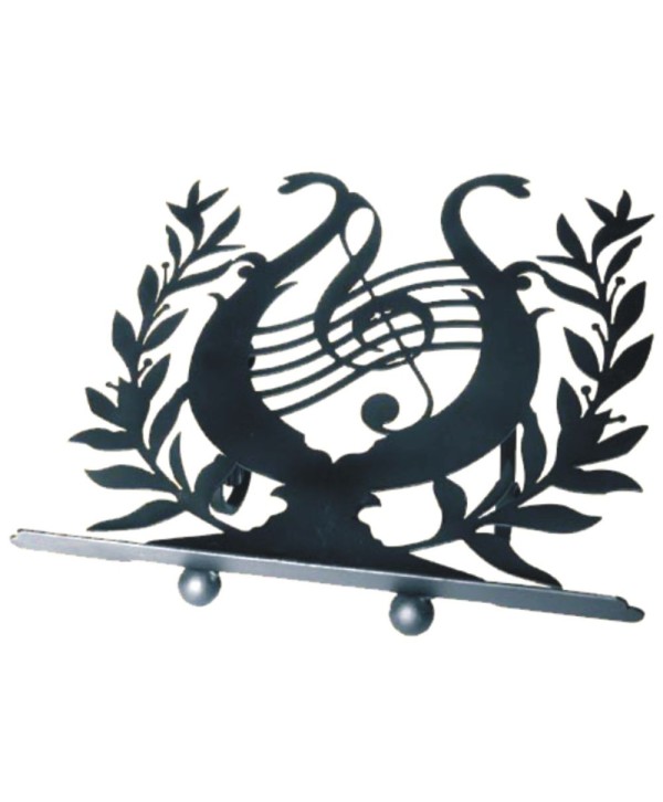 AV-14 Atril de forja artística con dibujo musical