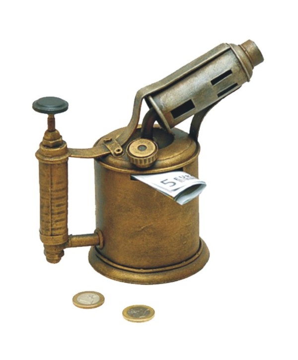 AV-42 Soldador antiguo réplica pequeña de forja