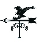 V-17 Veleta de aguila con liebre para jardines