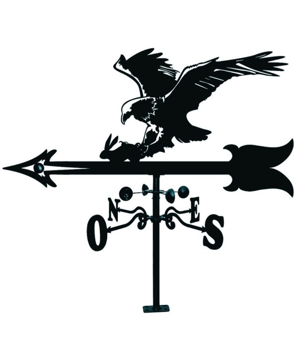 V-17 Veleta de aguila con liebre para jardines
