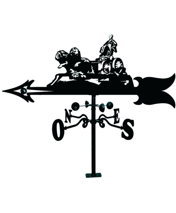 V-27 Veleta recortada con figura de cibeles en forja