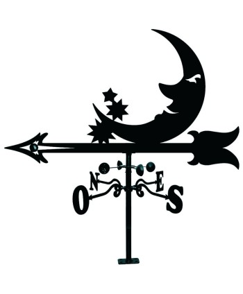 V-28 Veleta con luna de hierro para comercios