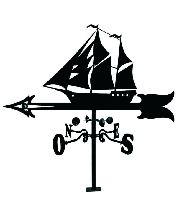 V-33 Veleta para tejado de hierro con velero