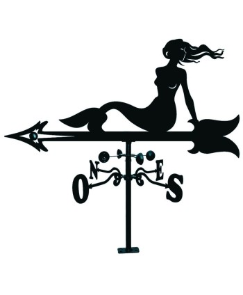 V-39 Veleta con dibujo de sirena de hierro