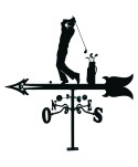 V-53 Veleta para tejado de golfista para regalar