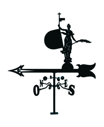 V-56 Veleta con silueta clásica de giraldillo