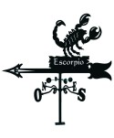 V-91 Veleta de escorpio para tejados de hierro