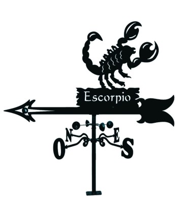 V-91 Veleta de escorpio para tejados de hierro
