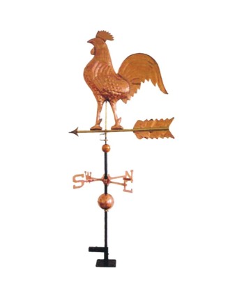 V-98 Veleta en cobre silueta famosa de gallo