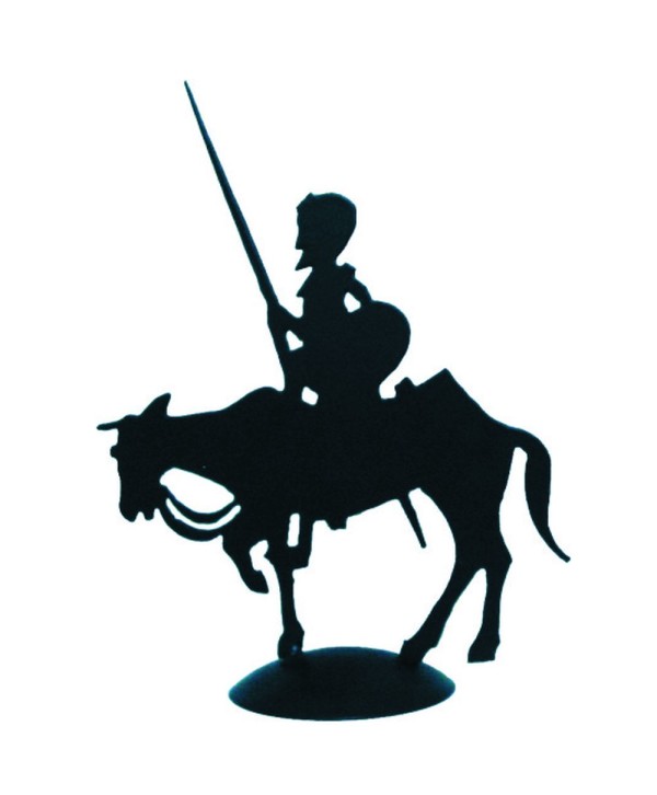 QJ-6 Quijote de sobremesa con base de hierro