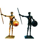 QJ-35 Figura clásica de Quijote en latón
