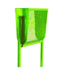 PP-4 Papelera de hierro para parques en color verde