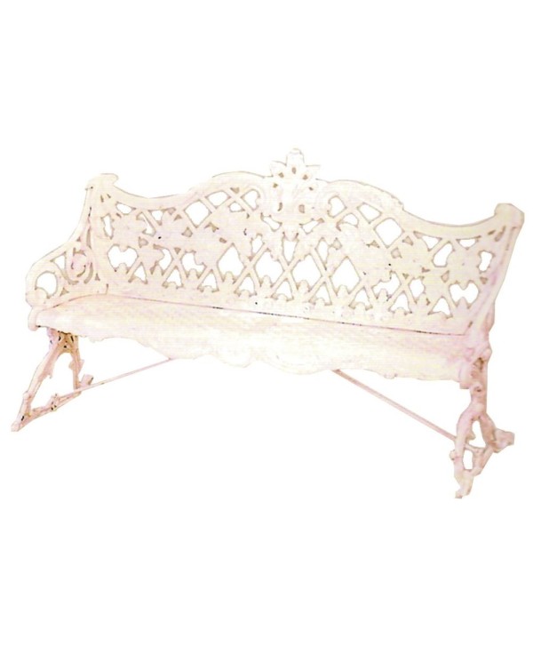 B-11 Banco aluminio modelo ornamental para parques