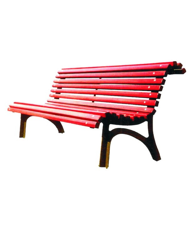 B-15 Banco fundición y madera para las plazas