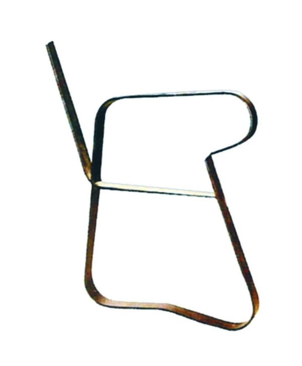 PB-12 Pata de banco de forja para baldas de madera