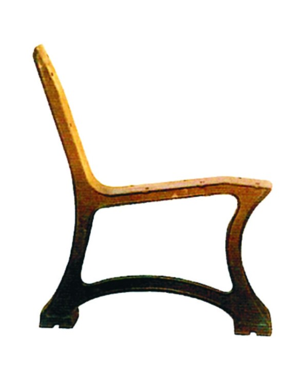 PB-15 Pata para banco de fundición zonas comunes