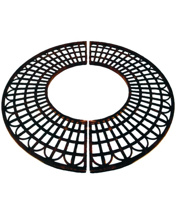 AQ-9 Alcorque de fundición en 2 partes con dibujo moderno