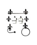 BÑ-8 Accesorios varios para el baño en forja