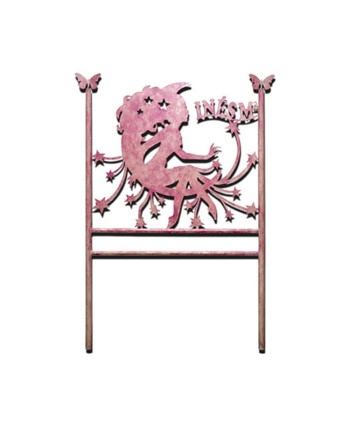 C-97 Cabecero para niños de hada en hierro forjado