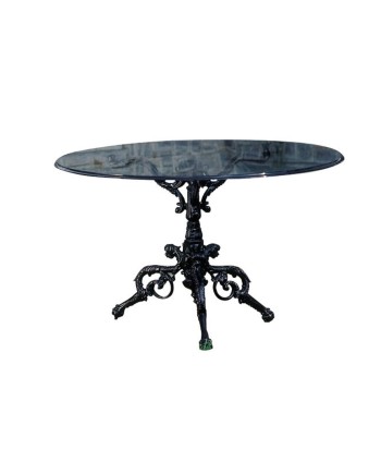 MSE-67 Pie de velador en aluminio fundido con dragones