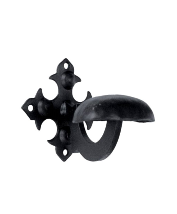 PE-14 Percha 1 gancho de forja para decorar