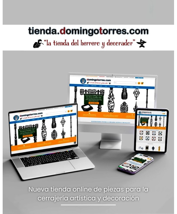 Tienda online de piezas de forja, fundición, latón y acero inoxidable