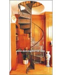 Escaleras de caracol de hierro fundido, aluminio o chapa